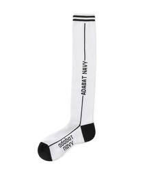 adabat | 【ADABAT NAVY】フレンチニーハイソックス(ソックス/靴下)