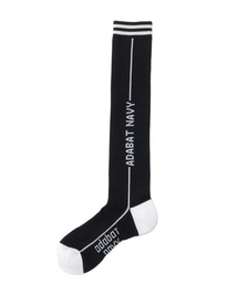 adabat（アダバット）の「【ADABAT NAVY】フレンチニーハイソックス（ソックス/靴下）」