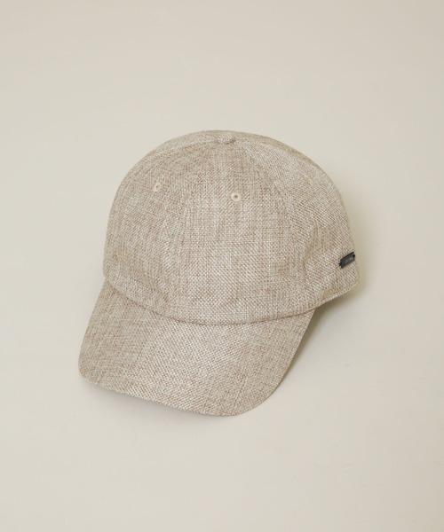 ORCIVAL（オーシバル）の「ORCIVAL/6P CAP（キャップ・レディース・ブラック/ライトベージュ・FREE）」の13枚目の写真