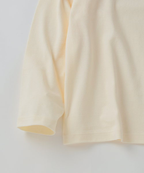 LOOPWHEELER（ループウィラー）の「LOOPWHEELER for LOWERCASE 別注 天竺ボートネック（Tシャツ/カットソー・メンズ・ネイビー/ホワイト/アイボリー・X-LARGE/LARGE/MEDIUM/SMALL）」の11枚目の写真