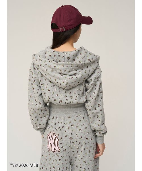 SNIDEL（スナイデル）の「【MLB】Sustainableワンポイントフーディー（パーカー・レディース・グレー/ネイビー/グリーン・F）」の15枚目の写真