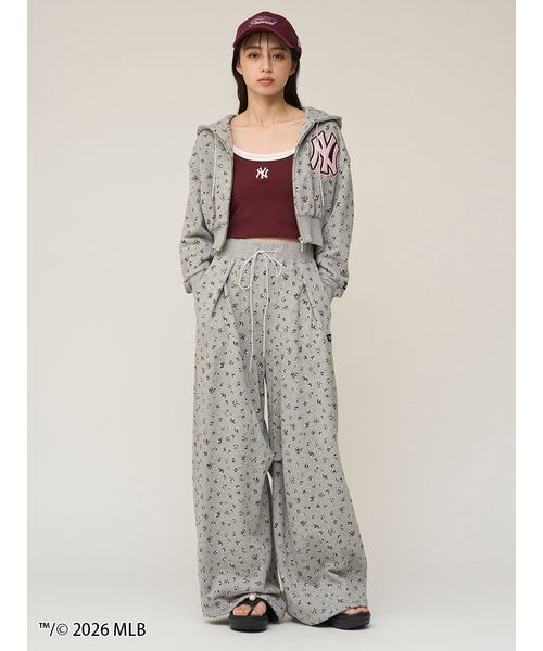 SNIDEL（スナイデル）の「【MLB】Sustainableワンポイントフーディー（パーカー・レディース・グレー/ネイビー/グリーン・F）」の22枚目の写真