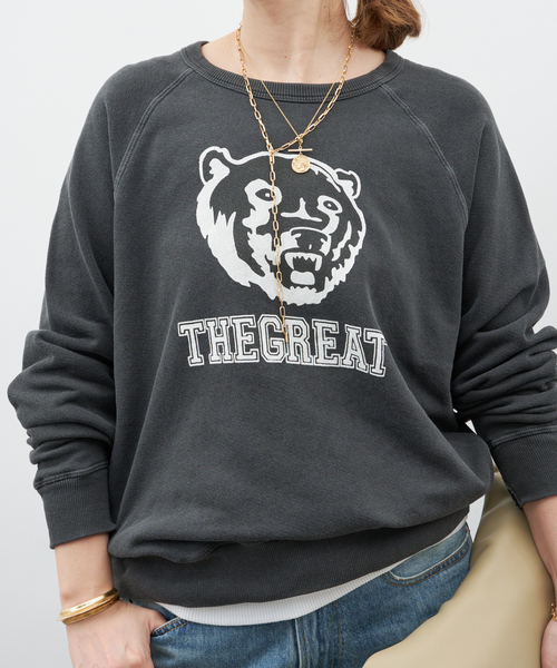 Deuxieme Classe（ドゥーズィエムクラス）の「【THE GREAT/ザ グレート】BEAR SWEAT（Tシャツ/カットソー・レディース・ブラック系その他・FREE）」の3枚目の写真