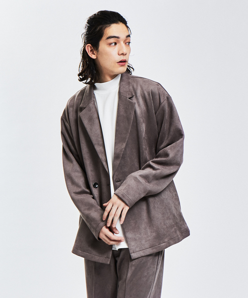 【90sレア古着】アバハウス　ABAHOUSE ビンテージ　スウェードジャケット ブランド古着】AH ABAHOUSE｜エーエイチアバハウス（メンズ）の