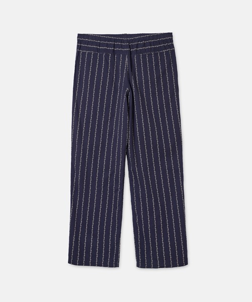 SEAGREEN（シーグリーン）の「SEAGREEN(シーグリーン) ANCHOR STRIPE PANTS（その他パンツ・メンズ・ブラウン/ネイビー・4/3/2）」の3枚目の写真