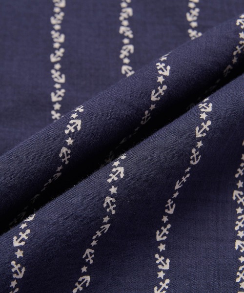 SEAGREEN（シーグリーン）の「SEAGREEN(シーグリーン) ANCHOR STRIPE PANTS（その他パンツ・メンズ・ブラウン/ネイビー・4/3/2）」の4枚目の写真