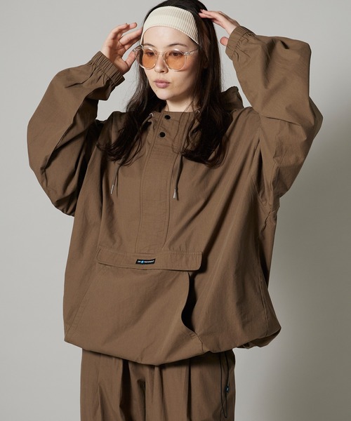 OK YESTERDAY(オッケーイエスタデイ)の「OK YESTERDAY / オーケー イエスタデイ アノラック / ANORAK 2026年 夏 夏服(シャツ/ブラウス・メンズ・ブラック系/ホワイト/ブルー/ネイビー/カーキ/ブラック/ブラック系1/ブルー系その他/ブラック系その他/ブラウン系その他/ネイビー系1/ブラウン系1・M/L)」の9枚目の写真