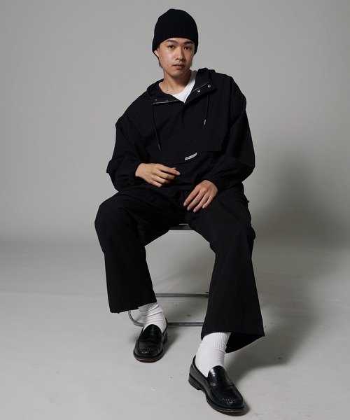OK YESTERDAY(オッケーイエスタデイ)の「OK YESTERDAY / オーケー イエスタデイ アノラック / ANORAK 2026年 夏 夏服(シャツ/ブラウス・メンズ・ブラック系/ホワイト/ブルー/ネイビー/カーキ/ブラック/ブラック系1/ブルー系その他/ブラック系その他/ブラウン系その他/ネイビー系1/ブラウン系1・M/L)」の3枚目の写真