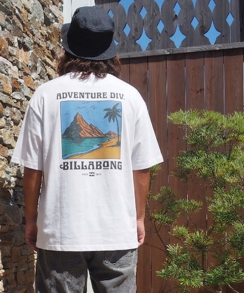 BILLABONG(ビラボン)の「BILLABONG メンズ POST CARD Tシャツ 【2026年春夏モデル】(Tシャツ/カットソー・メンズ・ホワイト/ベージュ/ラベンダー・MEDIUM/LARGE/X-LARGE)」の2枚目の写真