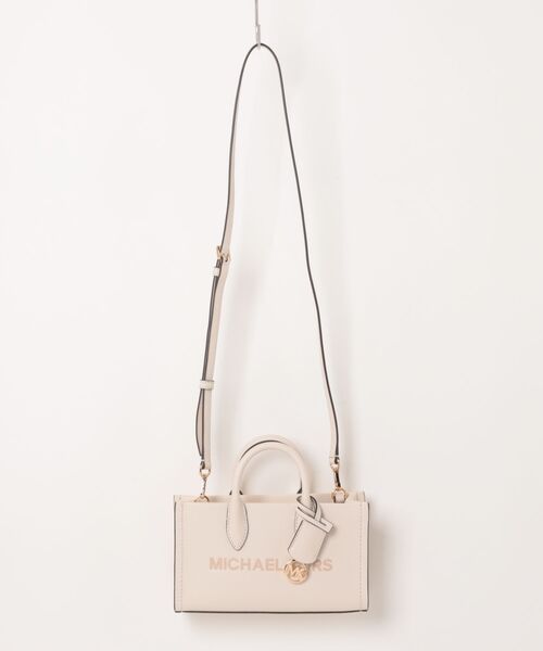MICHAEL KORS(マイケルコース)の「MIRELLA SM EW TZ XBODY Crossbody(ショルダーバッグ・レディース・ベージュ系・FREE)」の1枚目の写真