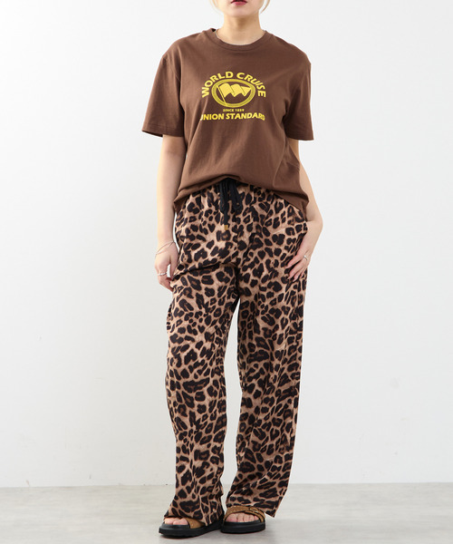 SOFFITTO（ソフィット）の「ヴィンテージライクプリントTシャツ（Tシャツ/カットソー・レディース・ブラウン/ブルー/トップグレー・FREE）」の20枚目の写真