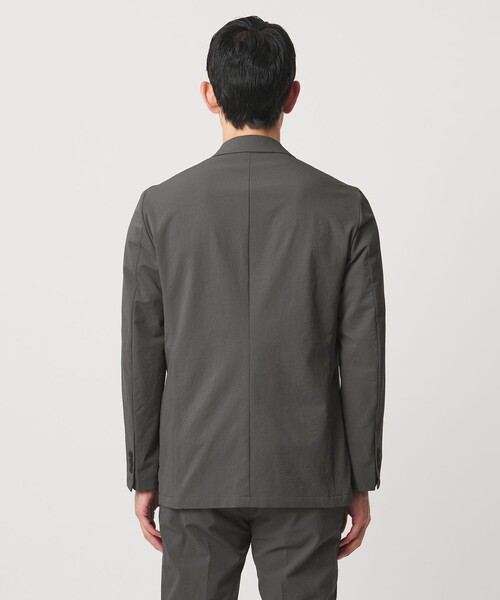 UNITED ARROWS(ユナイテッドアローズ)の「ドビー 2ボタン シングル テーラードジャケット UA COZY ウォッシャブル タテヨコストレッチ 防しわ 撥水(テーラードジャケット・メンズ・グレー系/ネイビー・L/M/XXL/XXXL/XL/S)」の14枚目の写真