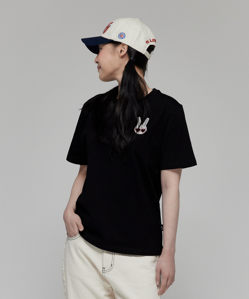 FIFI LAPIN(フィフィラパン)の「レディース スモールワッペンロゴ ベーシック 半袖Tシャツ/FM9WTS14F ピンク(Tシャツ/カットソー・レディース・その他・FREE)」の3枚目の写真