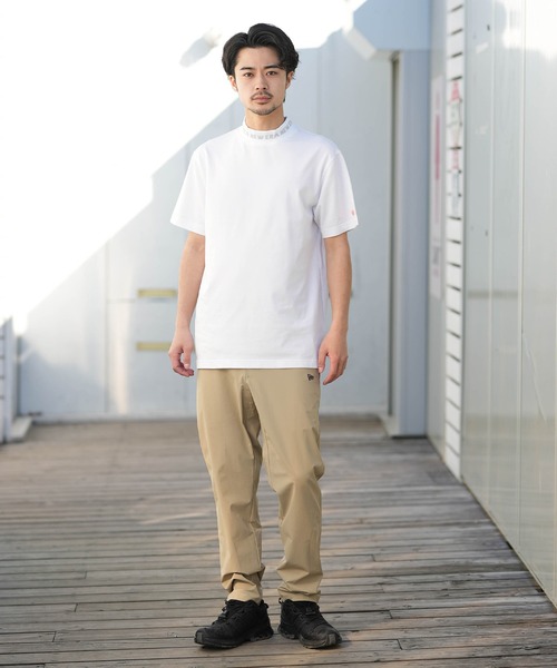 NEW ERA(ニューエラ)の「NEW ERA/ニューエラ ミッドネック 半袖 Tシャツ GF SS MID NE LOGO 14859931/14859932/14859933(シャツ/ブラウス・メンズ・グレー/ブラック/ホワイト・M/L/XL/XXL)」の7枚目の写真