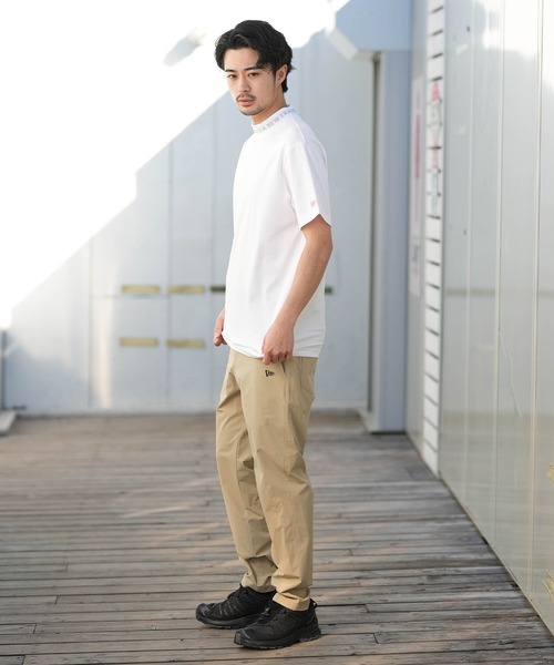 NEW ERA(ニューエラ)の「NEW ERA/ニューエラ ミッドネック 半袖 Tシャツ GF SS MID NE LOGO 14859931/14859932/14859933(シャツ/ブラウス・メンズ・グレー/ブラック/ホワイト・M/L/XL/XXL)」の9枚目の写真