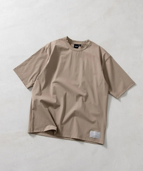 TAION(タイオン)の「【TAION(タイオン)】〈ユニセックス〉ファンクションT UV 接触冷感 抗菌 速乾 ストレッチ Tシャツ-リラックスルーズ(Tシャツ/カットソー・メンズ・ダークネイビー/ホワイト/ライトグレー/チャコール/ブラック/カーキ・XS/S/M/L/XL/2XL/3XL)」の5枚目の写真