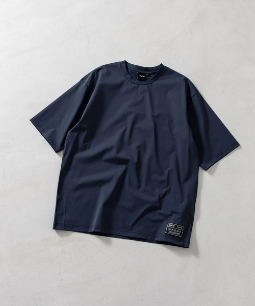 TAION(タイオン)の「【TAION(タイオン)】〈ユニセックス〉ファンクションT UV 接触冷感 抗菌 速乾 ストレッチ Tシャツ-リラックスルーズ(Tシャツ/カットソー・メンズ・ダークネイビー/ホワイト/ライトグレー/チャコール/ブラック/カーキ・XS/S/M/L/XL/2XL/3XL)」の6枚目の写真