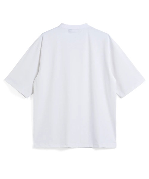 TAION(タイオン)の「【TAION(タイオン)】〈ユニセックス〉ファンクションT UV 接触冷感 抗菌 速乾 ストレッチ Tシャツ-リラックスルーズ(Tシャツ/カットソー・メンズ・ダークネイビー/ホワイト/ライトグレー/チャコール/ブラック/カーキ・XS/S/M/L/XL/2XL/3XL)」の7枚目の写真