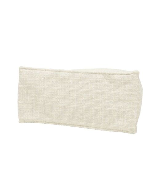 Maison de FLEUR（メゾンドフルール）の「ツイードフリルハンドルスクエアトートバッグ（トートバッグ・レディース・ピンク/アイボリー/ブラック・FREE）」の13枚目の写真