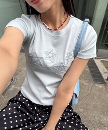 CIAOPANIC | 【2サイズ展開】スターワッペンTee(Tシャツ/カットソー)