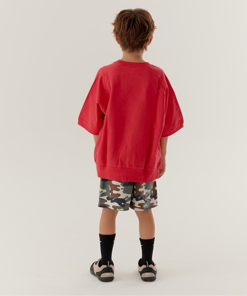 BREEZE（ブリーズ）の「【WEB限定】KUDOZ.B ラグランカレッジ半袖スウェット（Tシャツ/カットソー・キッズ・レッド/ブルー・90/100/110/120/130/140/150/160）」の8枚目の写真