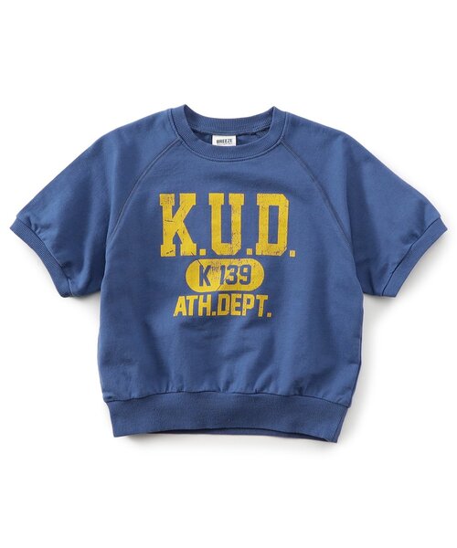 BREEZE（ブリーズ）の「【WEB限定】KUDOZ.B ラグランカレッジ半袖スウェット（Tシャツ/カットソー・キッズ・レッド/ブルー・90/100/110/120/130/140/150/160）」の15枚目の写真
