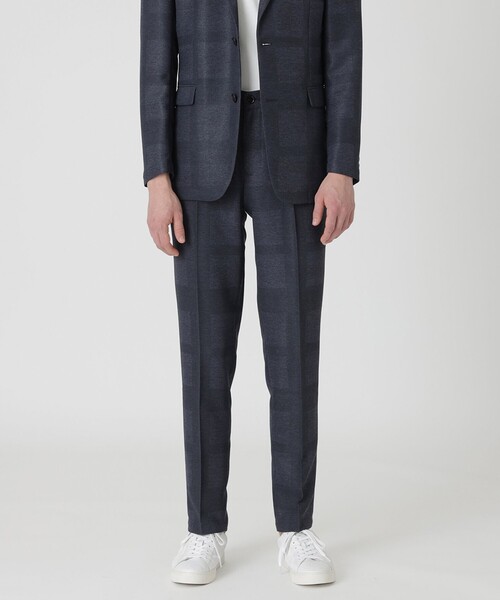 BLACK LABEL CRESTBRIDGE(ブラックレーベル・クレストブリッジ)の「シャドーチェックカラミトラウザーズ(その他パンツ・メンズ・チャコールグレー/ライトグレー/ネイビー・S/XL/L/M/XXL)」の3枚目の写真