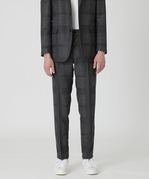 BLACK LABEL CRESTBRIDGE(ブラックレーベル・クレストブリッジ)の「シャドーチェックカラミトラウザーズ(その他パンツ・メンズ・チャコールグレー/ライトグレー/ネイビー・S/XL/L/M/XXL)」の1枚目の写真