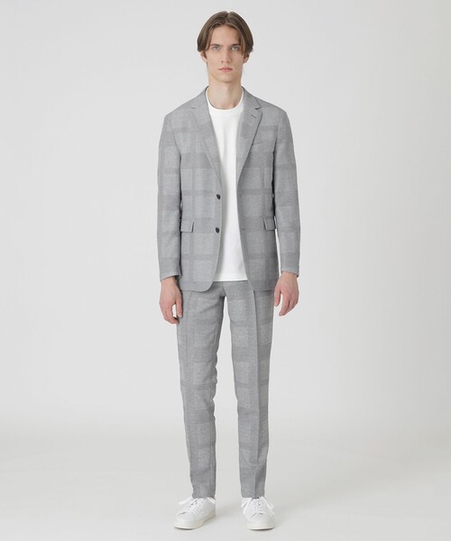 BLACK LABEL CRESTBRIDGE(ブラックレーベル・クレストブリッジ)の「シャドーチェックカラミトラウザーズ(その他パンツ・メンズ・チャコールグレー/ライトグレー/ネイビー・S/XL/L/M/XXL)」の4枚目の写真