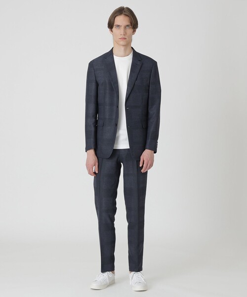 BLACK LABEL CRESTBRIDGE(ブラックレーベル・クレストブリッジ)の「シャドーチェックカラミトラウザーズ(その他パンツ・メンズ・チャコールグレー/ライトグレー/ネイビー・S/XL/L/M/XXL)」の20枚目の写真