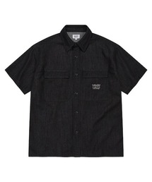 EASY DENIM SHORT-SLEEVE SHIRT