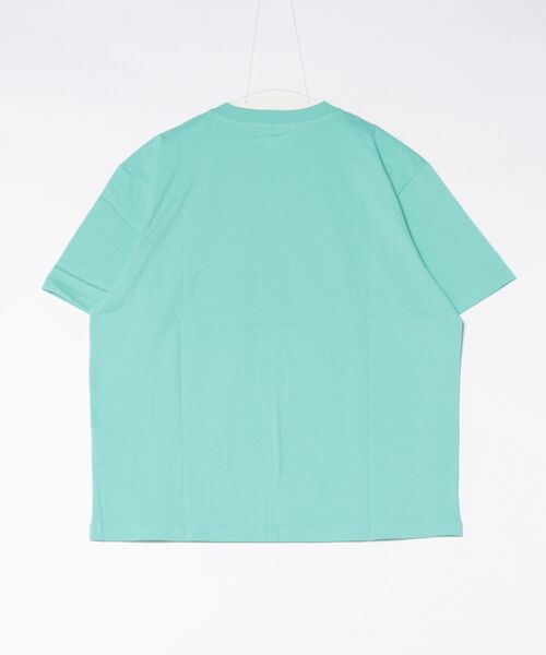 BENCH'S SELECT(ベンチセレクト)の「CAT PRINT TEE(Tシャツ/カットソー・メンズ・ホワイト/ミント・MEDIUM/LARGE)」の3枚目の写真