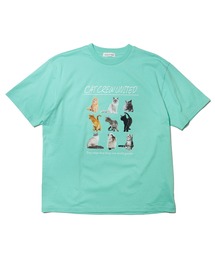 BENCH AT THE GREENE（ベンチアットザグリーン）の「CAT PRINT TEE（Tシャツ/カットソー）」