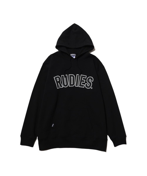 RUDIE'S（ルーディーズ）の「BRINK PHAT HOOD SWEAT（パーカー・メンズ・ベージュ/ブラック・XL/L）」の3枚目の写真