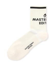 MASTER BUNNY EDITION（マスターバニーエディション）の「【MASTER BUNNY EDITION】ラインヒールホールドＳＯＸ（ソックス/靴下）」