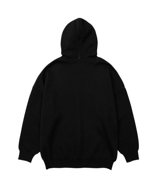 AJOBYAJO（アジョバイアジョ）の「Seoul Kartell Cotton Knit Hoodie [BLACK]（パーカー・レディース・その他・L/M）」の6枚目の写真
