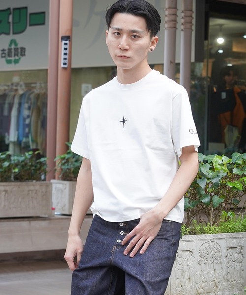 GUIDER(ガイダー)の「【GUIDER】センター コンパス Tee / Center Compass Tee(Tシャツ/カットソー・メンズ・ホワイト/ブラック・S/M/L)」の8枚目の写真