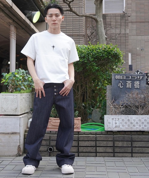 GUIDER(ガイダー)の「【GUIDER】センター コンパス Tee / Center Compass Tee(Tシャツ/カットソー・メンズ・ホワイト/ブラック・S/M/L)」の9枚目の写真