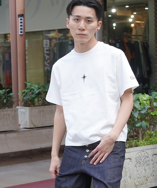 GUIDER(ガイダー)の「【GUIDER】センター コンパス Tee / Center Compass Tee(Tシャツ/カットソー・メンズ・ホワイト/ブラック・S/M/L)」の10枚目の写真