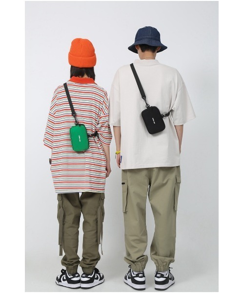 tokohana(トコハナ)の「ショルダーバッグ サコッシュ スマホショルダー メンズ レディース ミニバッグ(ボディバッグ/ウエストポーチ・レディース・ブラック/ブルー/グリーン/グリーン系その他・FREE)」の16枚目の写真