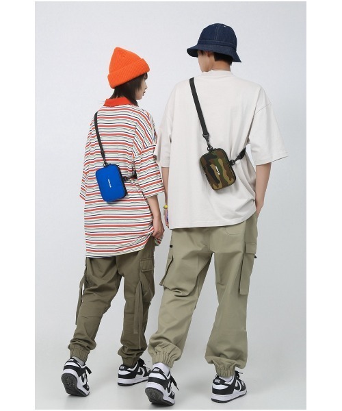 tokohana(トコハナ)の「ショルダーバッグ サコッシュ スマホショルダー メンズ レディース ミニバッグ(ボディバッグ/ウエストポーチ・レディース・ブラック/ブルー/グリーン/グリーン系その他・FREE)」の14枚目の写真