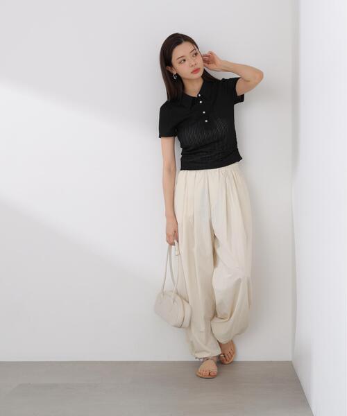 PROPORTION BODY DRESSING(プロポーションボディドレッシング)の「<E>レーススキッパートップス / 1216167401(Tシャツ/カットソー・レディース・ブラック/ホワイト系その他/ピンク・FREE)」の22枚目の写真