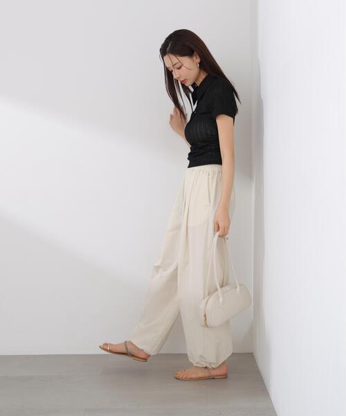 PROPORTION BODY DRESSING(プロポーションボディドレッシング)の「<E>レーススキッパートップス / 1216167401(Tシャツ/カットソー・レディース・ブラック/ホワイト系その他/ピンク・FREE)」の17枚目の写真