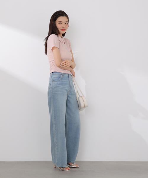 PROPORTION BODY DRESSING(プロポーションボディドレッシング)の「<E>レーススキッパートップス / 1216167401(Tシャツ/カットソー・レディース・ブラック/ホワイト系その他/ピンク・FREE)」の21枚目の写真