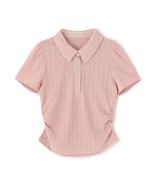 PROPORTION BODY DRESSING(プロポーションボディドレッシング)の「<E>レーススキッパートップス / 1216167401(Tシャツ/カットソー・レディース・ブラック/ホワイト系その他/ピンク・FREE)」の8枚目の写真