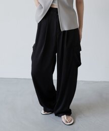 カーゴパンツ（ブラック/黒色系・サテン）ファッション通販 - ZOZOTOWN
