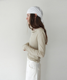 Flow Cotton Drape T_Beige