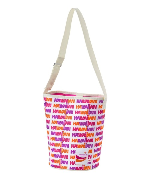 ROXY(ロキシー)の「ROXY x HAWAIIAN AIRLINES BAG バケツ型ショルダートートバッグ 【2026年夏モデル】/ロキシーハワイアンエアラインコラボ(ショルダーバッグ・レディース・マルチ/ピンク・FREE)」の13枚目の写真