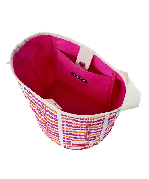 ROXY(ロキシー)の「ROXY x HAWAIIAN AIRLINES BAG バケツ型ショルダートートバッグ 【2026年夏モデル】/ロキシーハワイアンエアラインコラボ(ショルダーバッグ・レディース・マルチ/ピンク・FREE)」の14枚目の写真