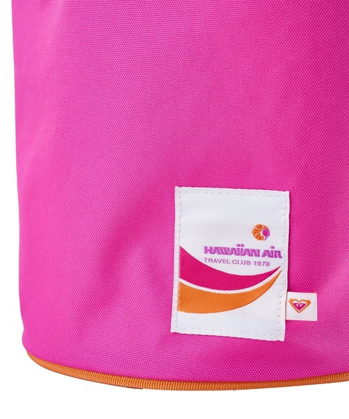 ROXY(ロキシー)の「ROXY x HAWAIIAN AIRLINES BAG バケツ型ショルダートートバッグ 【2026年夏モデル】/ロキシーハワイアンエアラインコラボ(ショルダーバッグ・レディース・マルチ/ピンク・FREE)」の10枚目の写真